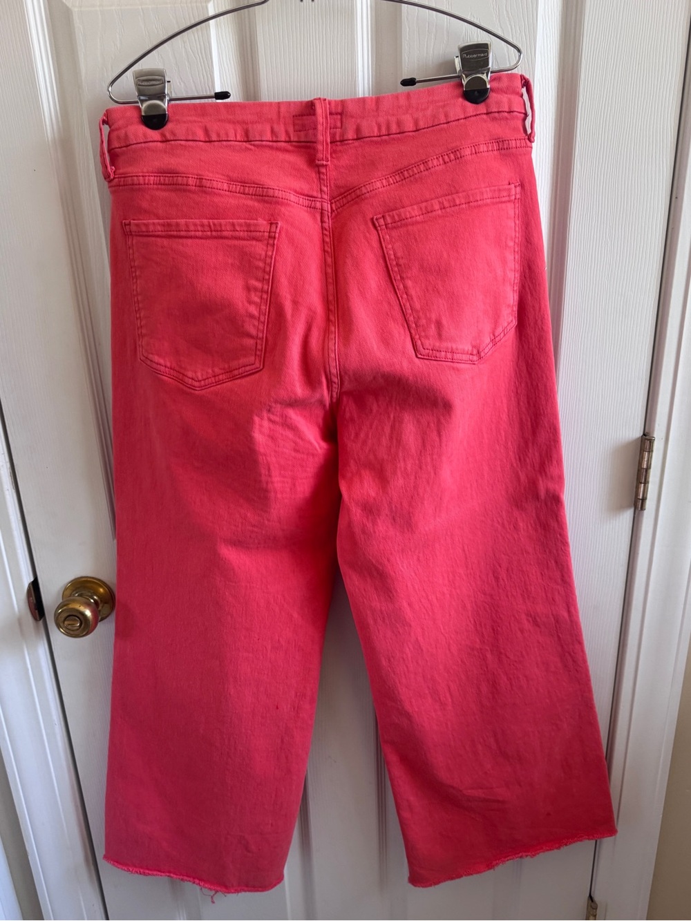Kut from the Kloth Meg High Rise Wide-Leg Jeans Tangerine - Picture 3 of 4